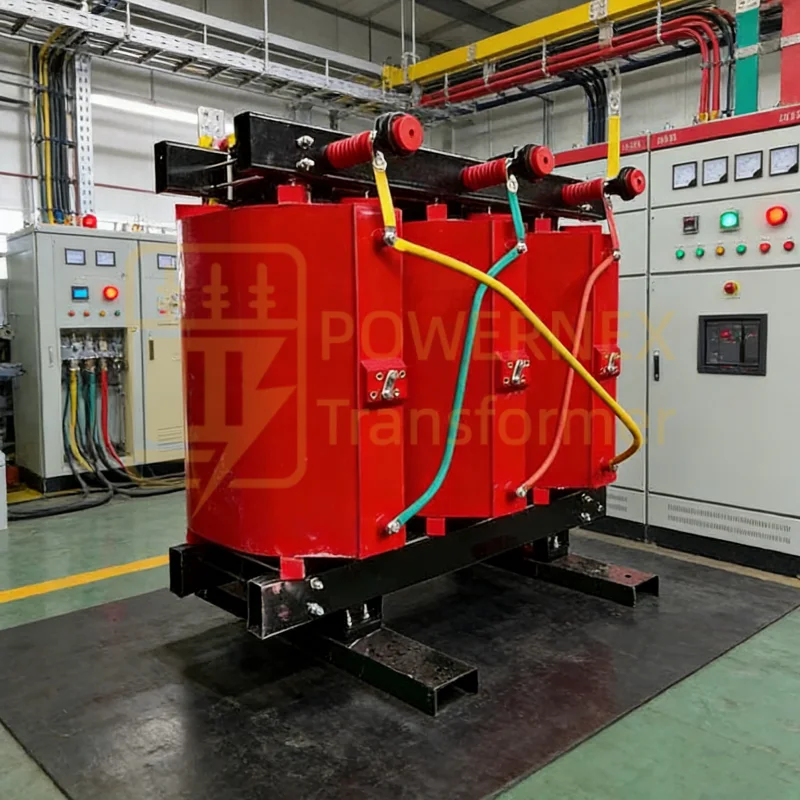 1000 kVA medium voltage dry type transformer, three phase 13.2 kV / 13.8 kV to 480Y/277 V, ANSI standard, CE UL certified – PowerNex
