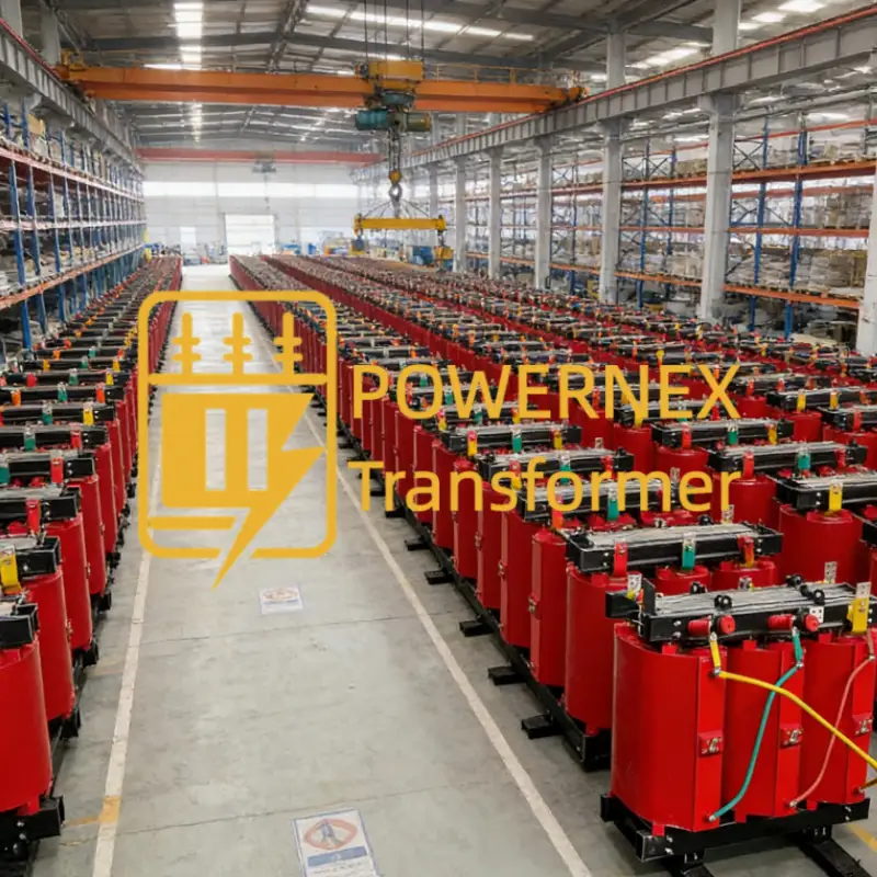 1000 kVA IEC rated medium voltage dry type transformer, three phase 11 kV / 13.8 kV to 400 V / 480 V, CE UL certified – PowerNex