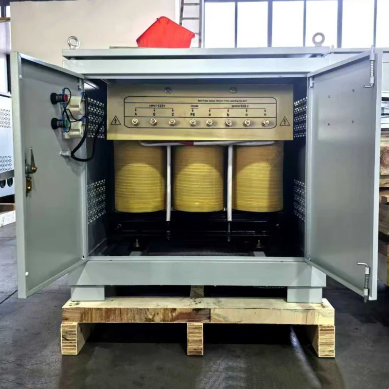 100kVA three phase dry-type step-down isolation transformer, 480V to 208Y/120V industrial power transformer, China manufacturer supplier factory with global sales, PowerNex