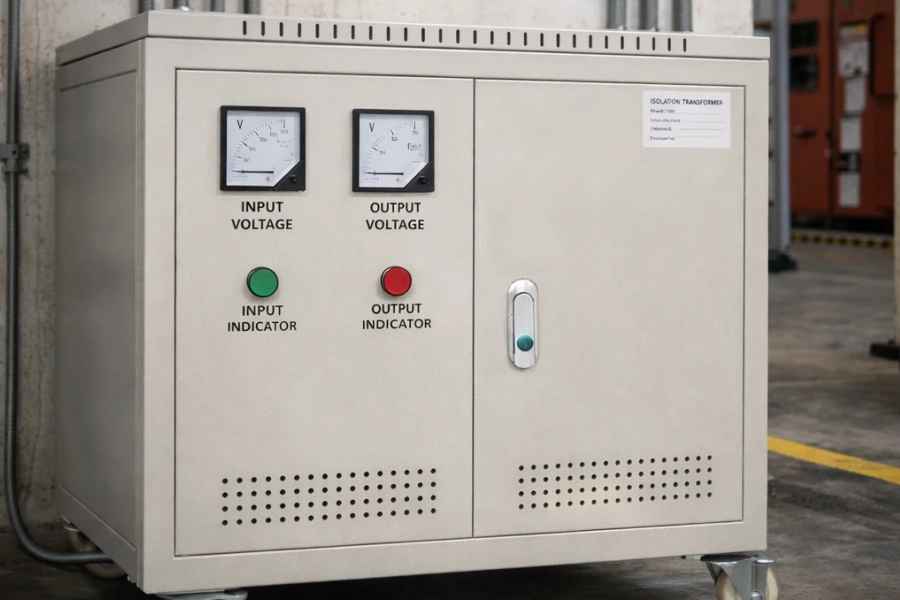 150 kVA three phase dry-type isolation power transformer for 480V to 208Y/120V voltage conversion, oil-free industrial isolation transformer for power distribution and electrical isolation, global supply from China manufacturer PowerNex