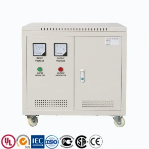 150 kVA three phase dry-type isolation transformer for 480V to 208Y/120V industrial power conversion, oil-free isolation power transformer for voltage step-down and power distribution, supplied globally by China manufacturer PowerNex