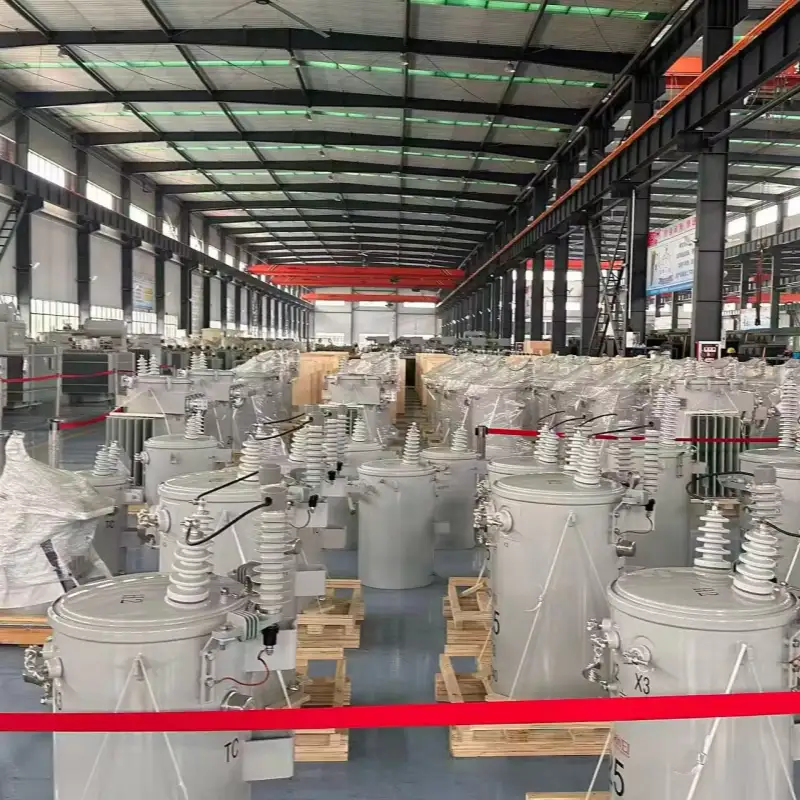 25 kVA electric utility pole transformer with 13.2 kV primary and 120/240 V secondary, single-phase pole mounted distribution transformer for overhead power systems, PowerNex