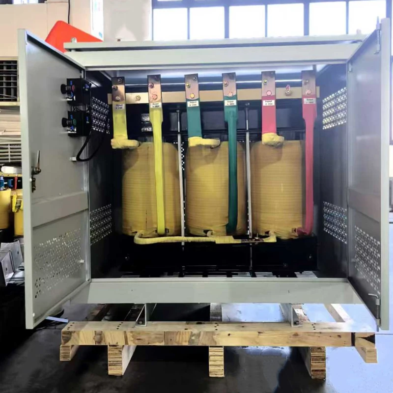 400kVA three phase dry-type step-up isolation transformer manufacturer and factory in China, 220V to 380V industrial power transformer with custom solutions and global sales, PowerNex