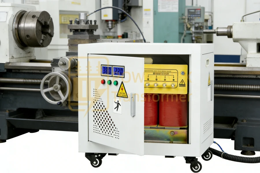 45kVA dry-type isolation transformer with 480V primary and 208Y/120V secondary, three phase 60Hz electrical isolation power transformer manufactured in China for USA, Canada, Brazil and global markets – PowerNex