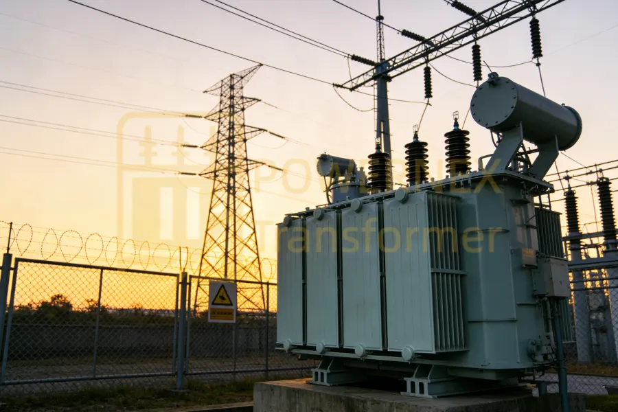5000 kVA oil-filled medium voltage transformer, pad-mounted and pole-mounted, for substation, industrial, and utility power distribution, 35 kV primary voltage, ANSI, IEC, UL certified, OEM and global supply – PowerNex