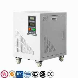 7.5 kVA dry-type isolation transformer for industrial power, single phase and three phase isolation power transformer for 480V 400V 380V to 240V 220V voltage conversion, oil-free industrial isolation transformer, global sales China manufacturer PowerNex