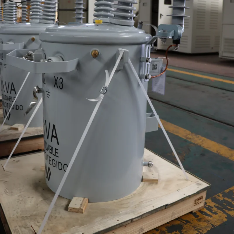 75 kVA single-phase telephone pole transformer, pole mounted distribution transformer for utility power applications, custom branded for global markets, PowerNex