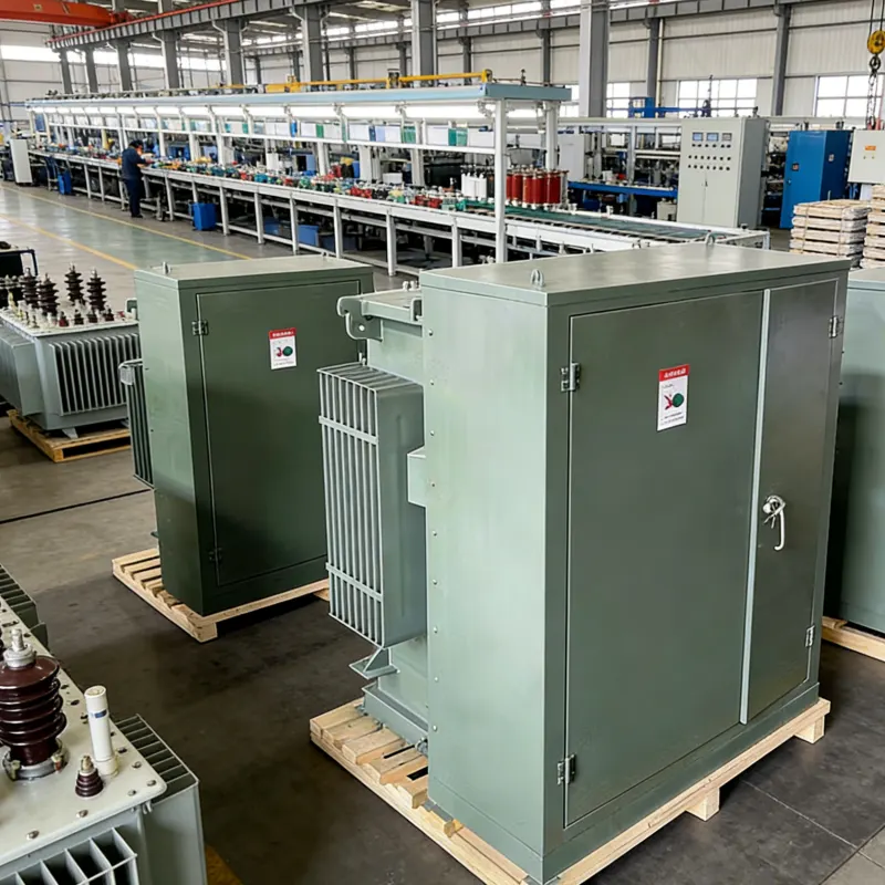 750 kVA pad mounted transformer manufacturer, three-phase pad mount power transformer, 13.8 kV medium voltage to 480 V low voltage distribution, utility and industrial outdoor application, factory direct supply – PowerNex