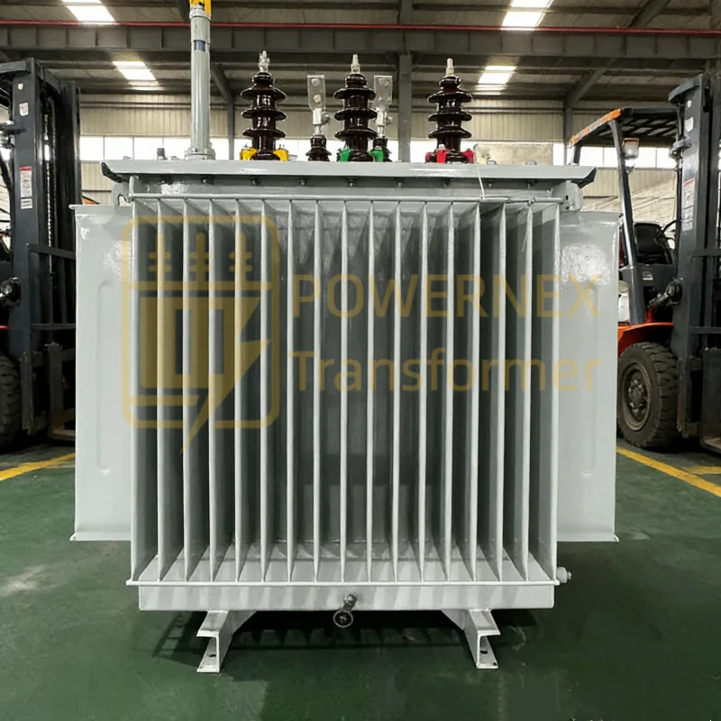 750 kVA three phase oil immersed power distribution transformer for utility and infrastructure networks, utility-grade oil filled transformer manufactured in China for USA, Canada, Brazil, Argentina, Australia, Southeast Asia, Middle East and Europe – PowerNex