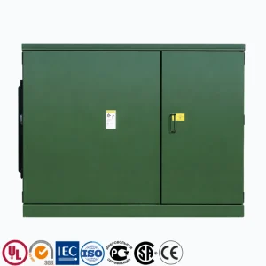 1000 kVA pad mounted transformer with 13.2kV 13.8kV 24.9kV 34.5kV primary and 480V 277V secondary for utility power distribution manufactured by China factory