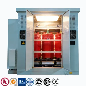 1000 kVA three-phase marine shore power isolation transformer 6.6kV to 690V for global port and vessel power supply by PowerNex