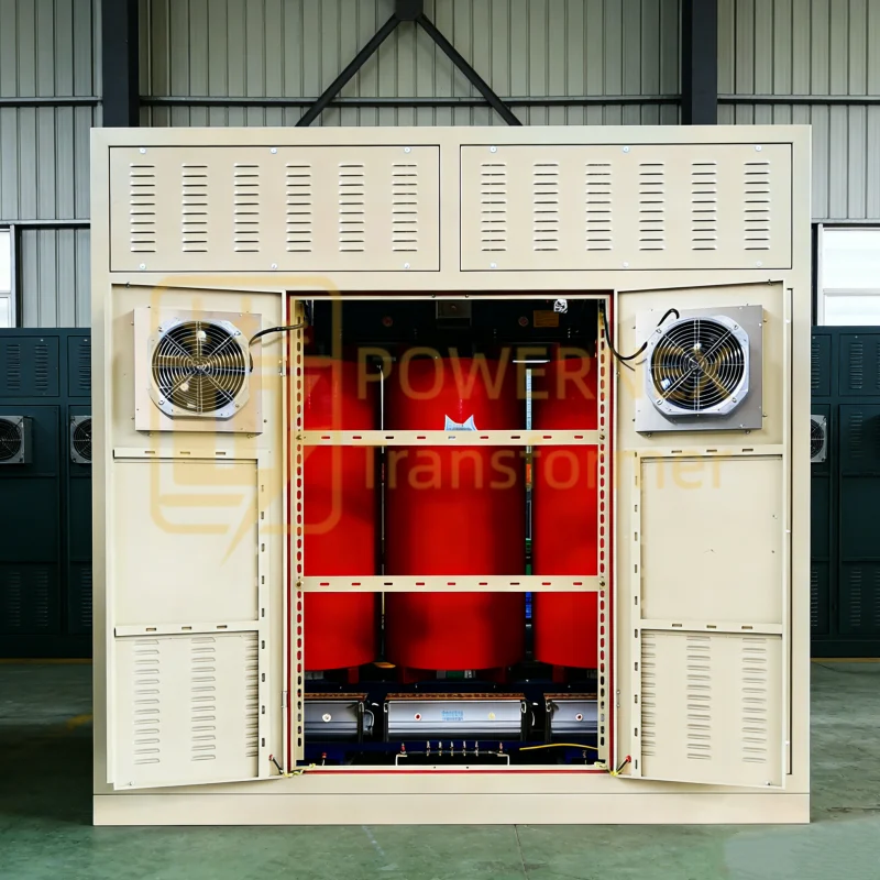 1000 kVA three-phase marine shore power isolation transformer 6.6kV to 690V for port, shipyard, and vessel shore connection by PowerNex