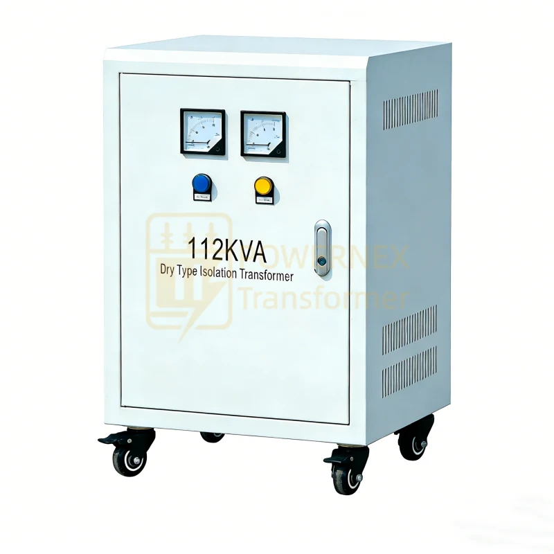 112KVA 3-Phase Dry Transformer 380V/220V for Industrial, Medical, Commercial, and Energy Storage Applications, High Efficiency, Customizable, Global Factory Price, Certified | PowerNex