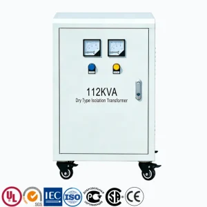 112KVA Dry Isolation Transformer 380V/220V for Industrial, Medical, Commercial, and Energy Storage Applications, High Efficiency, Multi-Purpose, Customizable, Factory Price, Global Certifications | PowerNex