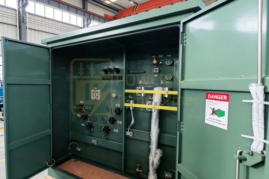 1500 kVA Three Phase Pad Mounted Transformer 13.2kV–34.5kV to 480Y/277V Utility Grade Global Certified Factory Direct PowerNex