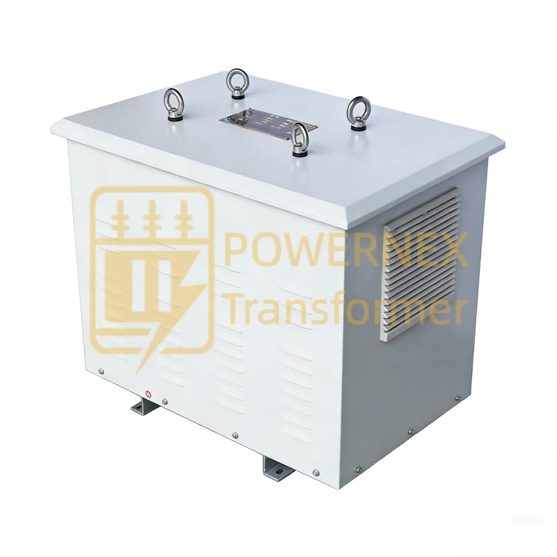 200 kVA dry-type marine isolation transformer 400V to 230V for shipboard lighting power systems, marine-grade epoxy insulated, oil-free design, factory manufacturer wholesale supply by PowerNex