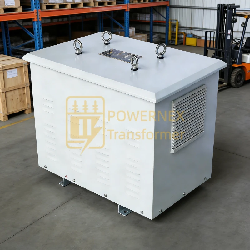 200 kVA shipboard lighting marine isolation transformer 400V to 230V, dry-type, epoxy-insulated, oil-free, low-maintenance, global factory wholesale supply by PowerNex, suitable for commercial vessels and offshore platforms