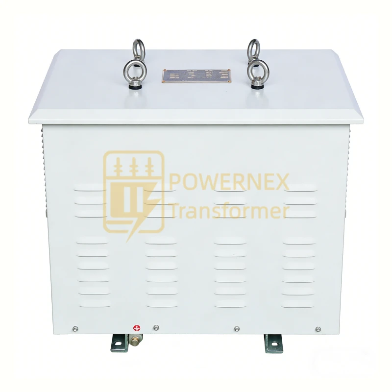 200 kVA three-phase marine isolation transformer 400V to 230V for ship lighting systems, dry-type, epoxy-insulated, oil-free, factory wholesale supply with global certifications by PowerNex