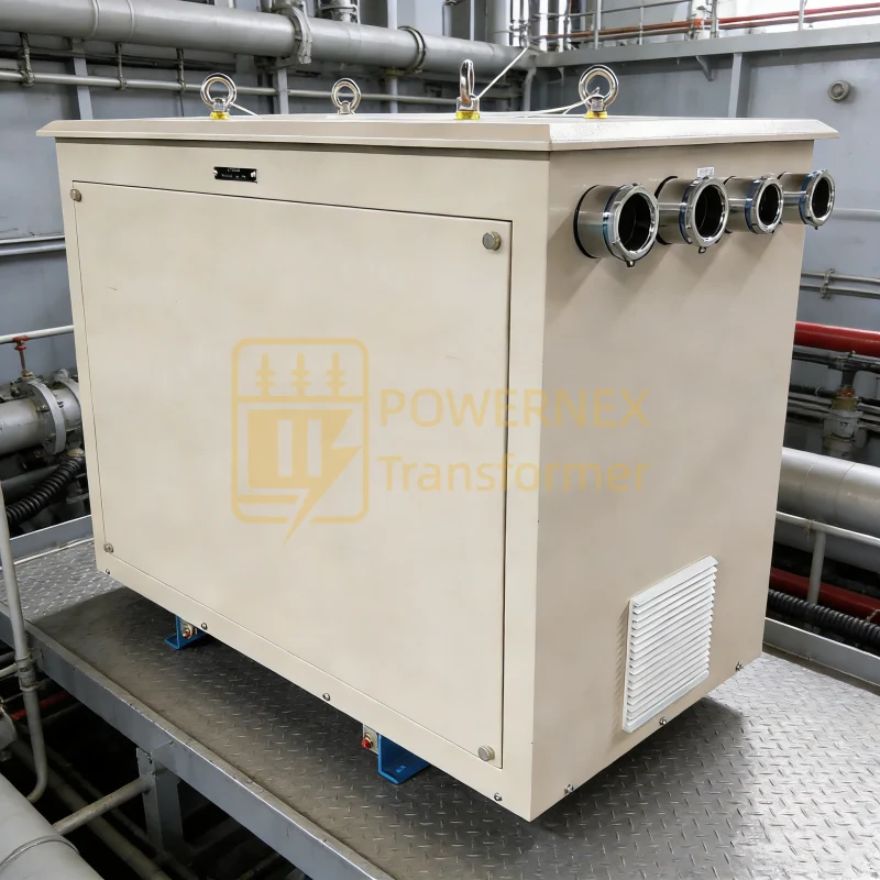 300kVA dry-type marine waterproof transformer 380V to 690V step-up power transformer for shipboard and offshore electrical systems, factory wholesale supplier with global certifications – PowerNex