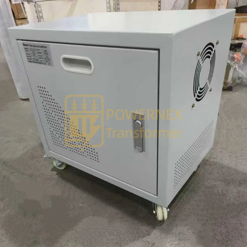 35kVA Industrial Dry Step-Up Transformer 220V–440V High Efficiency Isolation Transformer for Factory Power Distribution Production Lines Heavy Machinery Global Supply Customizable Options PowerNex