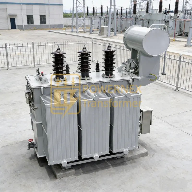 4000 kVA oil immersed power transformer with factory direct supply for electrical substation and utility grid systems, supporting 11–35 kV voltage range and global wholesale distribution