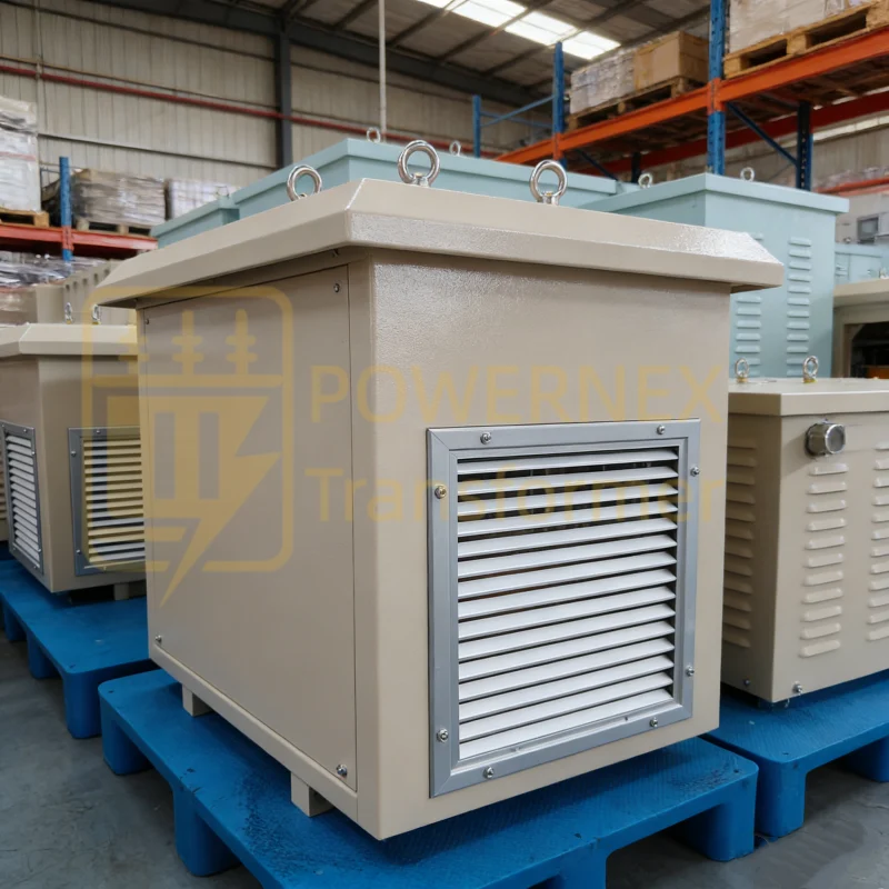 5 kVA Dry Marine Step-Down Transformer 230V/400V/440V/690V to 230V/115V, Epoxy Resin, IP55 Waterproof for Shipboard, Vessel, Offshore Platforms, Global Supply – PowerNex