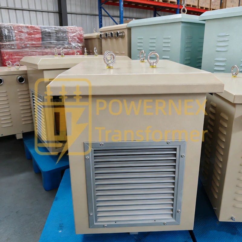 5 kVA Small Waterproof Dry-Type Shipboard Transformer 440V–690V Input to 230V/115V/25V Output, Epoxy Resin, IP55 Moisture-Proof for Marine, Vessel, Offshore Platforms, Global Supply – PowerNex