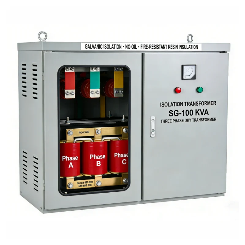 China manufacturer supplied dry type isolation transformer for industrial electrical infrastructure, supporting global voltage standards and customized kVA ratings for factory and commercial power systems