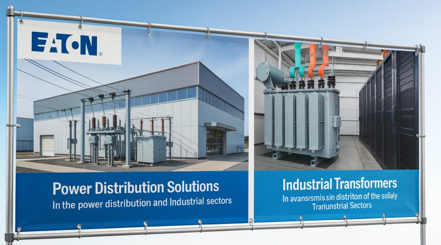 Eaton power transformers for utility distribution, commercial buildings, and data centers, featuring pad-mounted, pole-mounted, and dry type transformers designed for safe and reliable medium-voltage power distribution