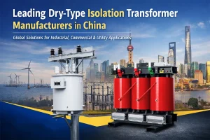 Leading dry-type isolation transformer manufacturers in China providing customized industrial, commercial, and utility power solutions for global buyers
