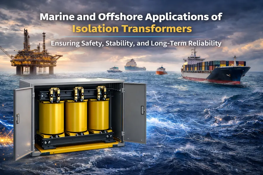 Marine and offshore isolation transformers for electrical safety, voltage stability, and equipment protection, supplied by a leading Chinese manufacturer, supplier, wholesaler, and factory. Suitable for ships, offshore platforms, ports, and marine industrial projects across USA, Canada, Brazil, Argentina, Australia, Indonesia, Malaysia, Philippines, UAE, Saudi Arabia, Russia, Germany, France, South Africa, Mexico, New Zealand, and global markets. PowerNex