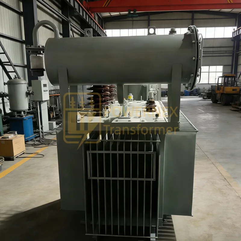 Medium voltage three phase oil immersed distribution transformer with custom secondary voltages, factory wholesale supply for utility substations and industrial power distribution, IEC ANSI IEEE certified for global markets including USA, Europe, Middle East, Asia, and Africa – PowerNex