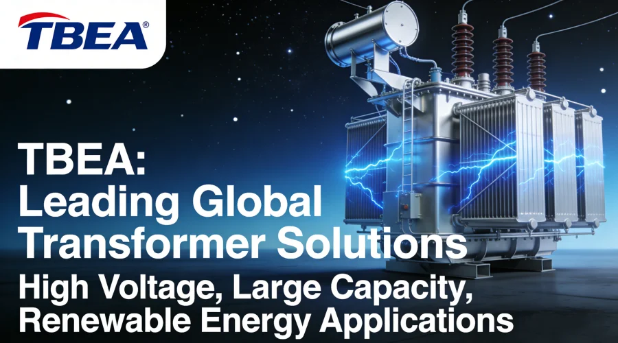 TBEA high-voltage and ultra-high-voltage power transformer for global transmission and utility power projects