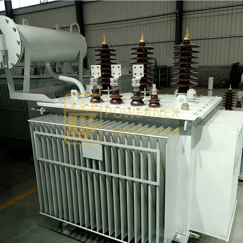 Three phase medium voltage oil filled transformer for utility power distribution, wholesale factory supplier, primary 13.8 kV 13.2 kV 12.47 kV, outdoor oil immersed distribution transformer for grid, industrial and infrastructure projects, global certified supply – PowerNex