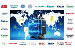 Top 10 power transformer manufacturers worldwide, comparing products, specifications, competitive advantages, and global market positioning across utility, industrial, and transmission applications.