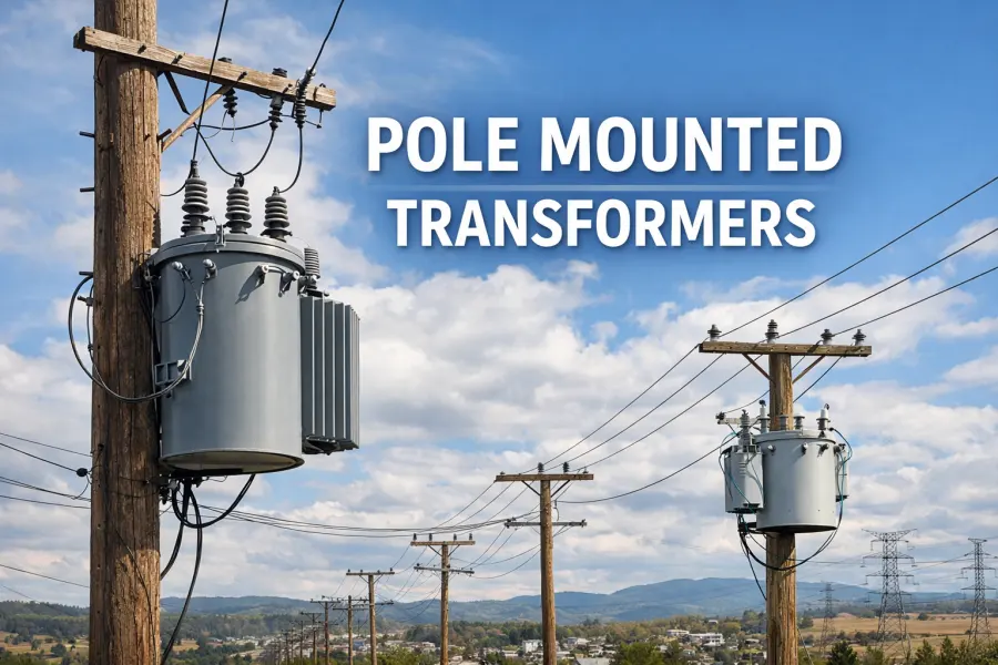 Pole mounted transformer installed on a utility pole for overhead power distribution, also known as overhead distribution transformer or utility pole transformer. Designed for medium voltage to low voltage power distribution in residential, commercial, and rural electrification projects. Globally supplied by a leading Chinese manufacturer, supplier, wholesaler, and factory to USA, Canada, Brazil, Argentina, Australia, Indonesia, Malaysia, Philippines, UAE, Saudi Arabia, Russia, Germany, France, South Africa, Venezuela, Mexico, New Zealand, and other international markets. PowerNex